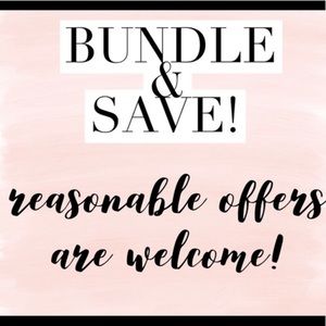 Reasonable offers welcome!